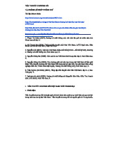 Tiểu Thuyết Chương Hồi: Hoàng Lê Nhất Thống Chí và Văn Học Trung Đại