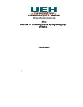 Quan trị thuong hieu - Bài tập phân tích UNIQLO và đối thủ cạnh tranh