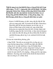 Thiết bị mạng | Đại học Kinh tế Kỹ thuật Công nghiệp