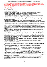 Đề cương ôn tập và gợi ý đáp án môn Kinh tế vĩ mô  | Học viện Tài chính