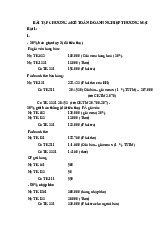 Bài tập chương 4:kế toán doanh nghiệp thương mại | Học viện Hành chính Quốc gia