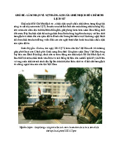 Tài liệu ôn LSĐ/ Trường đại học Nguyễn Tất Thành