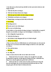 TOP câu hỏi trắc nghiệm Môn Quản trị tài chính | Đại học Thủ đô Hà Nội