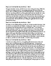 Viết đoạn văn bàn về sức hấp dẫn của yếu tố kì ảo trong tác phẩm văn học | Văn mẫu 12 Chân trời sáng tạo