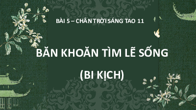 Tri thức ngữ văn trang 111 | Bài giảng PowerPoint Ngữ văn 11 Chân trời sáng tạo