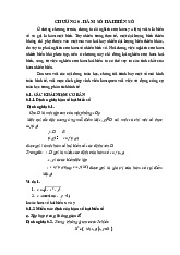 Toán cao cấp 2 - giáo trình toán cc2