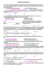 Đề thi lý thuyết số 30 | Đại học Xây Dựng Hà Nội