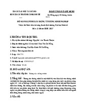 Thùng rác thông minh bản chính - Môn quản trị học - Đại Học Kinh Tế - Đại học Đà Nẵng