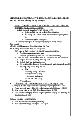 Tài liệu ôn tập LSĐ/ Trường đại học Nguyễn Tất Thành