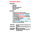 Hướng Dẫn Thực Hành DUNG DỊCH Dalibour - Công Thức và Qui Trình