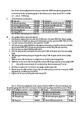 Bài tập môn Nguyên lý kế toán | Trường Đại học Thủy Lợi