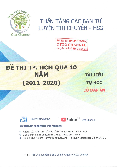 Đề Thi Chuyên Anh Tp Hồ Chí Minh Qua Các Năm