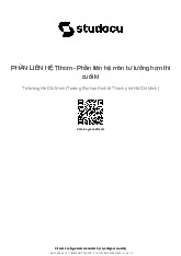 Lien he thuc tien va van dung trong tu tuong HCM