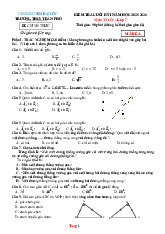30 Đề Kiểm Tra Cuối Học Kỳ 1 Toán 7 Kết Nối Tri Thức 2025-2026 Có Đáp Án