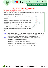 bài giảng về toán học lớp12 Chương1 đại số và giải tích