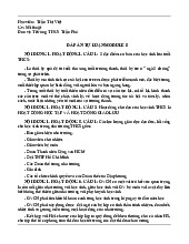 Đáp án tự luận Modul 8 - Tài liệu tổng hợp