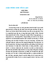 Giáo Trình Kinh Tế Du Lịch | Đại học Kinh Tế Quốc Dân