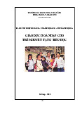 Giáo trình Giáo dục hòa nhập cho trẻ khuyết tật ở tiểu học | Đại học Sư phạm  Đà Nẵng
