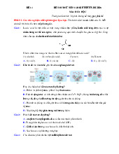 Đề thi thử tốt nghiệp THPT 2025 môn Hóa bám sát đề minh họa - Đề 14