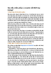 Sau dấu chấm phẩy (;) có phải viết HOA hay không?