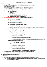 Tự luận sinh lý bệnh miễn dịch | Đại học Y Dược Thành phố Hồ Chí Minh