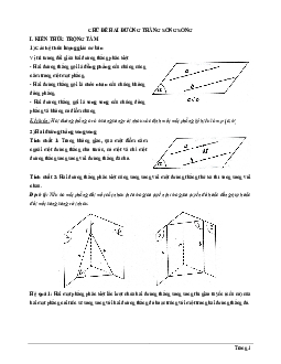 Tài liệu chủ đề hai đường thẳng song song
