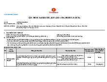 Quy trình nghiệm thu, bàn giao công trình xây dựng | Môn Tổ chức thi công 1 - Đại học Sư phạm Kỹ thuật Thành phố Hồ Chí Minh