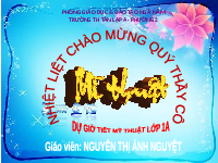 Giáo án điện tử Hoạt động trải nghiệm 1 Chủ đề 5 Chân trời sáng tạo : Màu cơ bản trong mĩ thuật