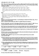 Bài tập Vật Lý - Sinh Học | Đại học Nguyễn Tất Thành