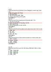 Trắc nghiệm Word- Tin học văn phòng  | Trường đại học Lao động - Xã hội