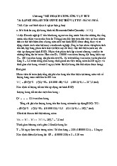Chương 7 Kế Hoạch Cung Ứng Vật Tư  8 môn Lập kế hoạch doanh nghiệp  | Học viện Nông nghiệp Việt Nam