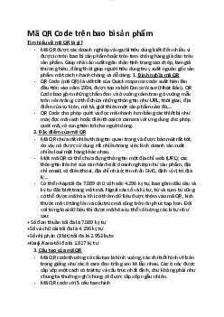 Qr code và ứng dụng mã qr trong quản lý hàng hoá - Logistics vận tải hàng hóa | Trường Đại học Giao thông Vận Tải