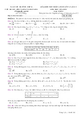 Đề khảo sát Toán 12 lần 2 năm 2024 – 2025 cụm các trường THPT – Bắc Ninh có đáp án