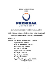 Phân tích quan điểm kinh tế chính trị Mác - Lênin về nguồn gốc và bản chất của giá trị thặng dư? Nêu ý nghĩa thực tiễn | Bài tập lớn kết thúc học phần Kinh tế chính trị Mác -Lênin | Trường Đại học Phenikaa