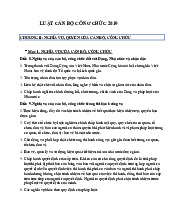 LUẬT CÁN BỘ CÔNG CHỨC & VIÊN CHỨC 2019: NGHĨA VỤ & QUYỀN HẠN môn Pháp luật đại cương | Trường Đại Học Tây Nguyên