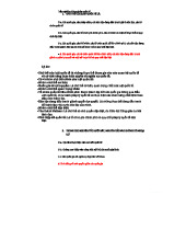 Trắc nghiệm Công pháp quốc tế: Các chủ thể và nguyên tắc cơ bản