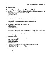 Ngân hàng trắc nghiệm chương 28 | Môn kinh tế vĩ mô chất lượng cao