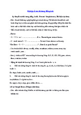 Bài tập về các thì trong tiếng anh | Môn Ngữ pháp căn bản 1 - Đại học Cần Thơ