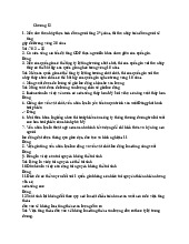 Câu trả lời trắc nghiệm ngắn chương 12,13 | Môn kinh tế vĩ mô