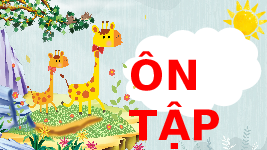 Giáo án điện tử Lịch sử và Địa lí 4 Chân trời sáng tạo:  Ôn tập học kì I