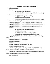 Bài tập Môn Luật hôn nhân và gia đình | Trường Đại học Luật, Đại học Huế