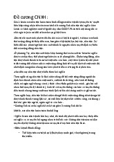 Đề cương Chủ nghĩa xã hội  |Đại học Nội Vụ Hà Nội