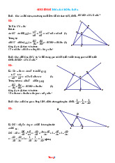 Chuyên Đề Tam Giác Đồng Dạng Bồi Dưỡng HSG Toán 8 Có Lời Giải Chi Tiết