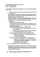 Cấu trúc đề thi Môn Kinh tế chính trị | Trường Đại học Luật Hà Nội