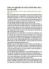 Đoạn văn nghị luận về vai trò của lời khen chọn lọc hay nhất