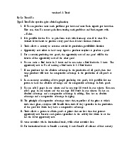 Trade Concepts and Opportunity Cost Analysis | Microeconomics | Trường Đại học Quốc tế, Đại học Quốc gia Thành phố Hồ Chí Minh