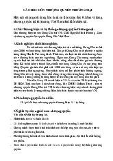 Câu hỏi môn nhượng quyền thương mại | Đại học Tây Đô