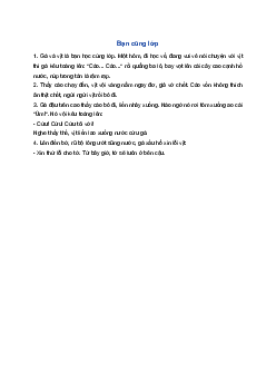 Kể chuyện Bạn cùng lớp | Tiếng việt 1 Chân trời sáng tạo