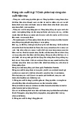 Rừng sản xuất là gì ? Cách phân loại rừng sản xuất hiện nay