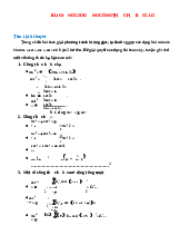 Bài giảng 5: Sử dụng công thức hạ bậc cao | Đại học Quy Nhơn